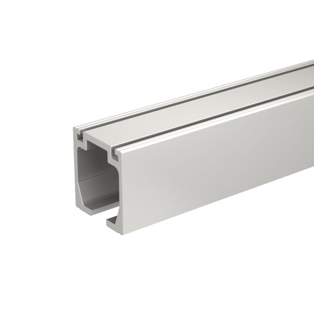 Serie STARAL 10300 Schiebetürsystem, Schiene aus Aluminium L 300 cm, 1 Tür bis 120 kg, geeignet für schwere Türen