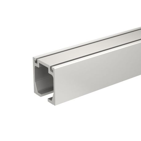 Serie STARAL 10300 Schiebetürsystem, Schiene aus Aluminium L 200 cm, 1 Tür bis 120 kg, geeignet für schwere Türen