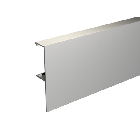 Blende aus eloxiertem Alumiinum, L 200 cm, bei Deckenbefestigung, geeignet für Innenbereich, für Serie SAF40A und SAF80A