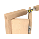 SAF-FOLD Bausatz Holzzargen für Türen bis 80 kg, geeignet für Innenbereich